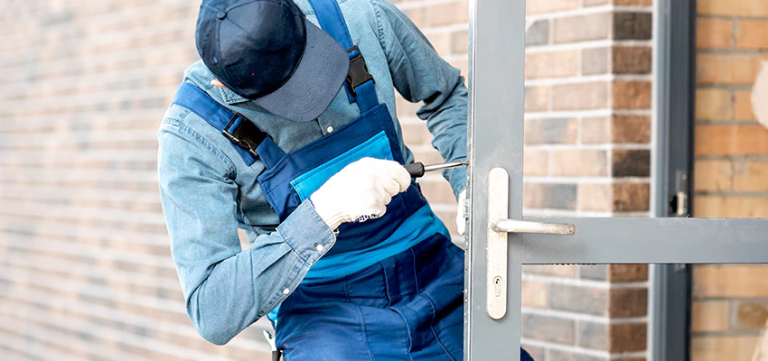 Pivot Storefront Door Locks Installation in Selma, California